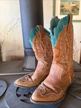 Coconuts by Matisse Cimmaron Brown Cowboy Boots